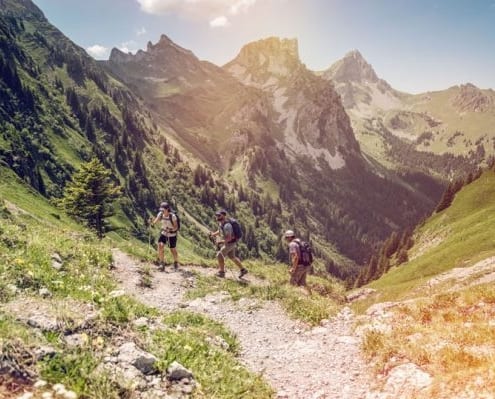 Hiking in Valais