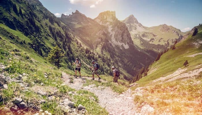 Hiking in Valais