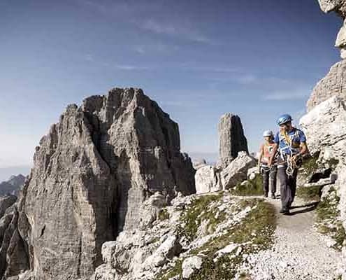 Moutaineering in Trentino